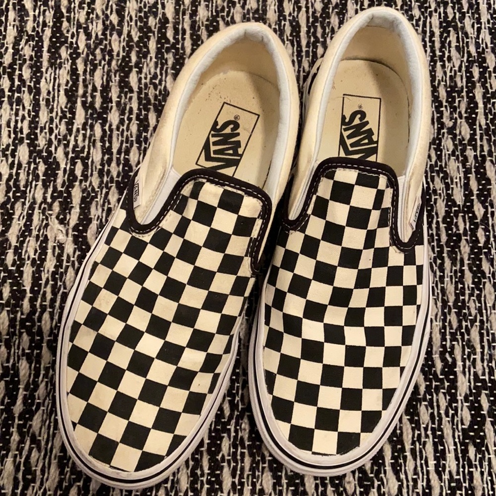 Checkered vans